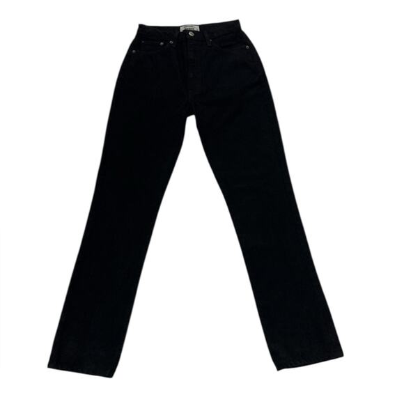 Reformation Womens 26 Black Stevie Ultra High Rise Jeans Closet Staple Casual - Picture 1 of 9